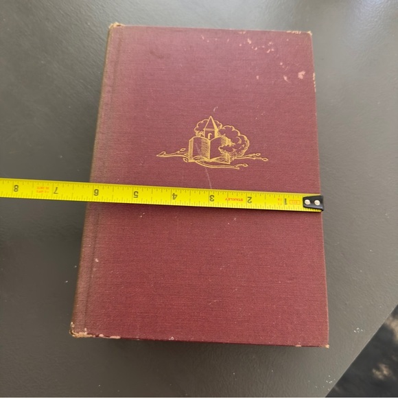 Literature in New England Vintage Red Hardcover Book Van Wyck Brooks 1944 USA - Picture 2 of 14